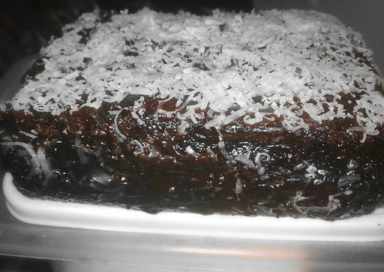 resep Brownies kukus pisang chocolatos lumer