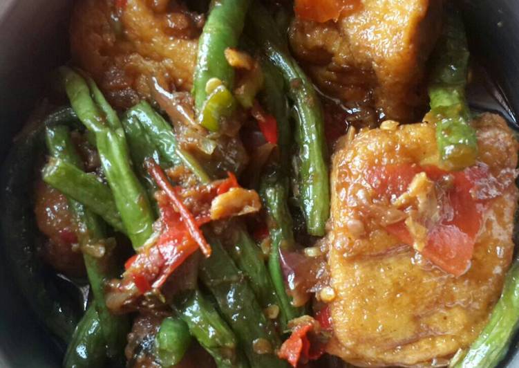 resep Tumis pedas Buncis Tauco