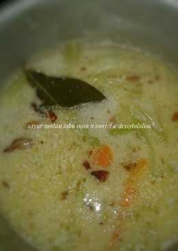 Sayur santan labu siam n wortel(menu anak)