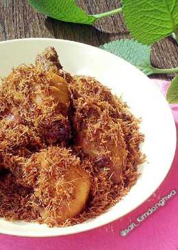 Ayam Goreng Burus / Batang pohon Kecombrang
