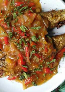 Bandeng saus asam pedas manis