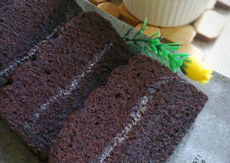 resep lengkap untuk Brownies Kukus Ketan Hitam