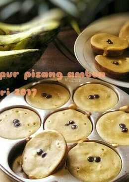 Kue lumpur pisang ambon