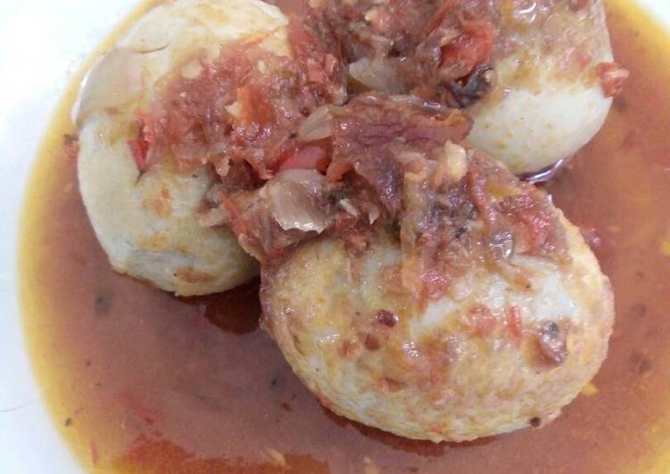 resep makanan Telur Balado Pedas