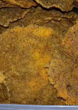 Krupuk nasi sisa rasa balado