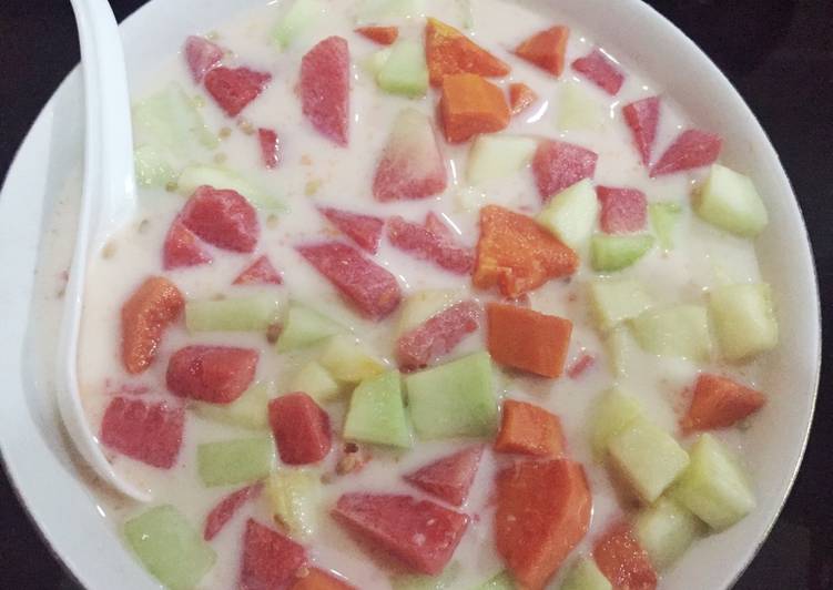 Resep Sop Buah Yoghurt oleh Nadia Octavialni - Cookpad