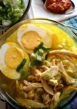 Soto Ayam Kuah Kuning