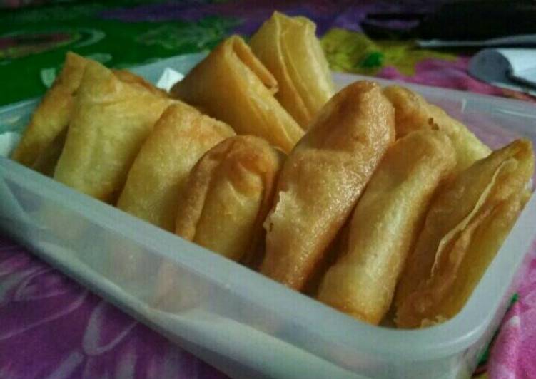 resep lengkap untuk Samosa isi keju