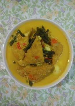 Sayur kuning tahu & telor puyuh