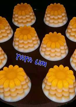 Orange Milk Puding