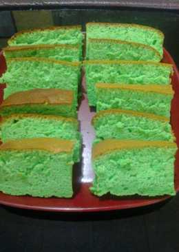 Bolu pandan mirip chiffon cake..yummy