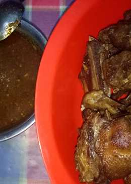 Bebek madura (bumbu hitam)