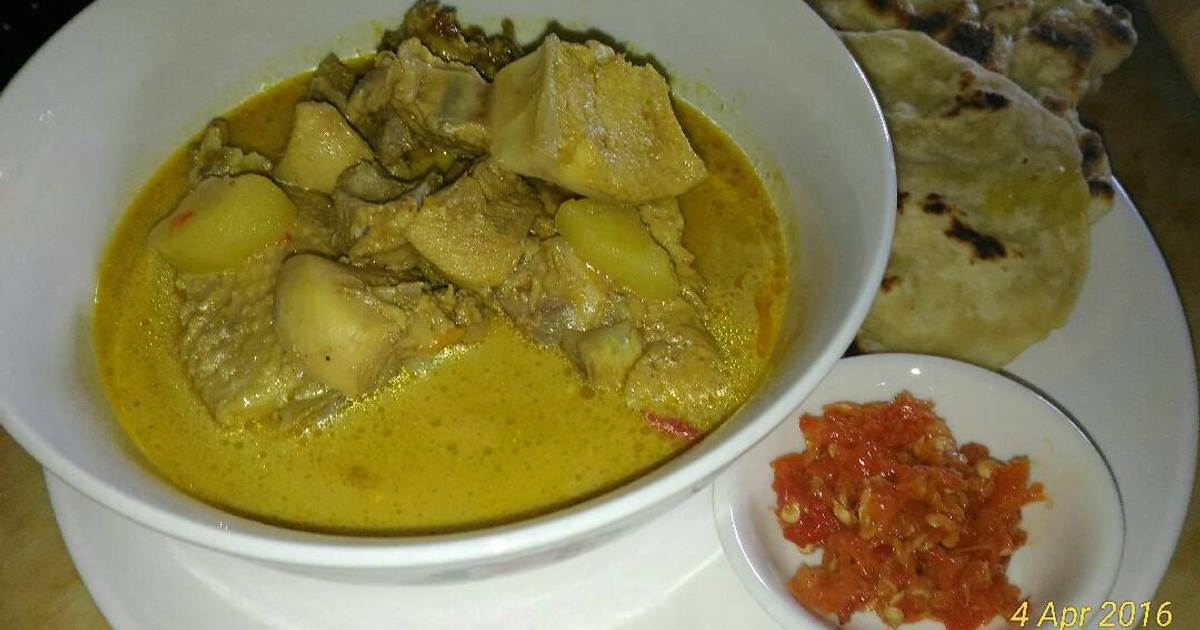 Resep Kari ayam pedas dan roti maryam Istriku ala dzakira