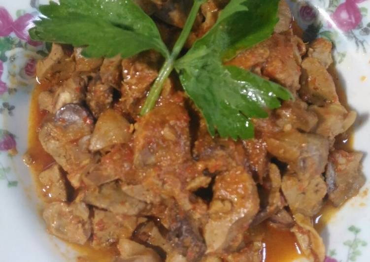  Resep Ampela Hati Ayam Bumbu Merah oleh cakrawala 