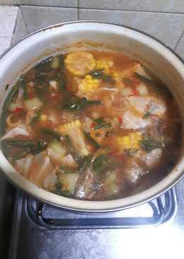 Sayur asem pedas sederhana