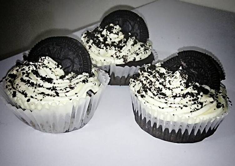 Chocolate cup cake (tanpa pengembang / bp)