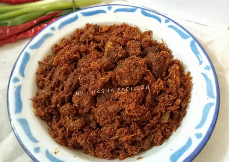 resep masakan Rendang Sapi