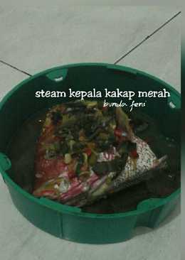 Steam kepala kakap merah