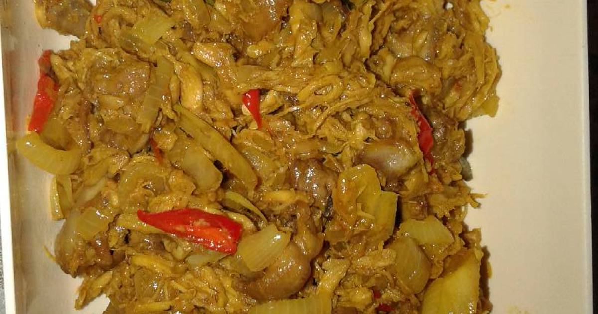 Resep Ayam suwir rica rica ala Shelly Tanadi