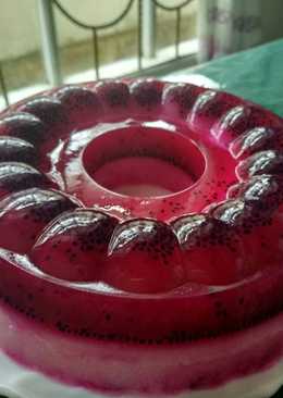 Puding Buah Naga