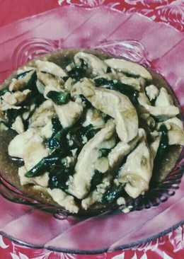 Tumis ayam teriyaki simple