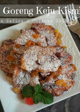 Pisang Goreng Keju Kismis