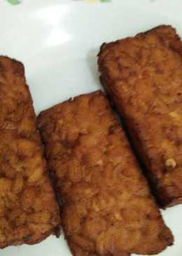 Tempe bacem (pake bumbu bango tempe bacem)