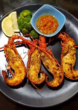 Lobster Panggang (simple) - Garlic Lemon Butter Lobster