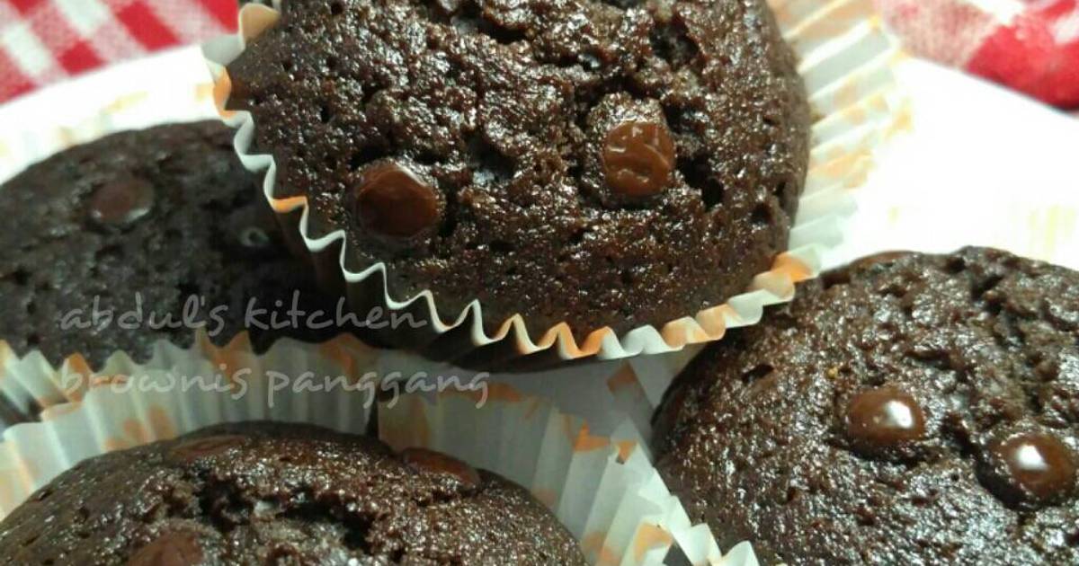 Resep Brownies Crunchy no mixer Resep Brownies Crunchy no mixer
