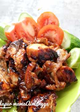 Ayam Bakar Madu + saus BBQ