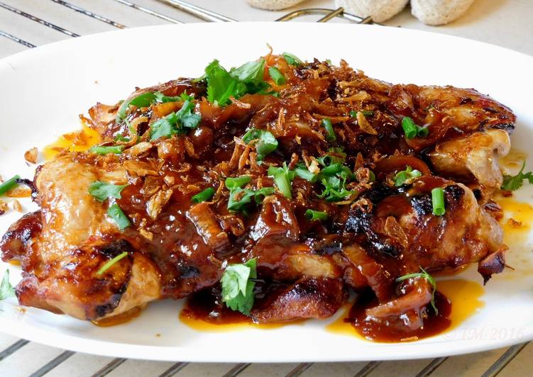  Resep Huli huli chicken ayam bakar ala Hawaii oleh Imeii 