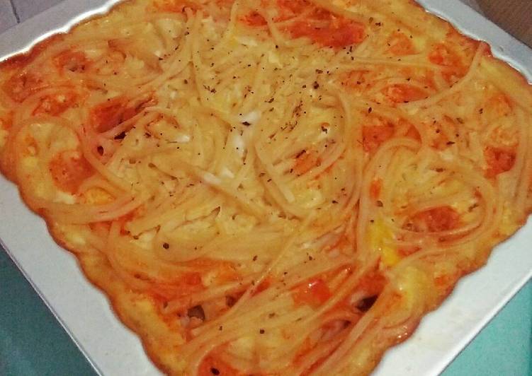 gambar untuk resep Spaghetti casserole