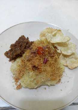 Nasi kuning ketan nazar