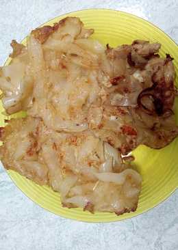 Kwetiau ala Jajanan Makaroni Telur