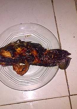 Lele panggang sederhana