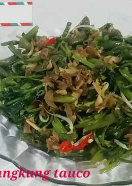 Tumis kangkung tauco