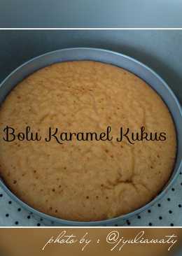 Bolu Kukus Karamel (Super Simple, no mixer, no telur) #pr_recookanekabolkus