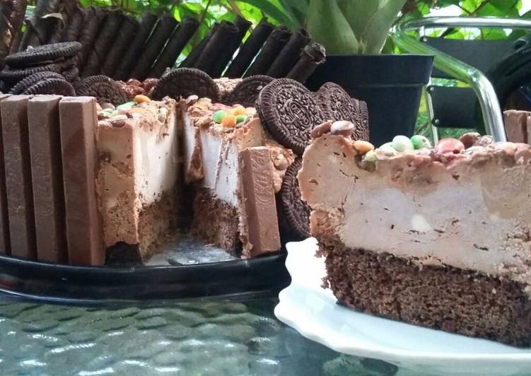 resep Brownie chococheese ice cream ala bunda jkb ??