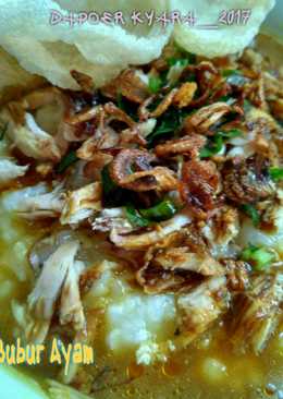 Bubur ayam sederhana