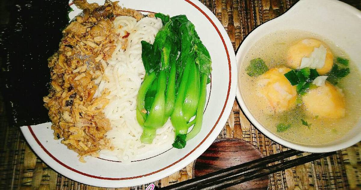 Resep Mie Ayam Jamur ala Nurul Linda