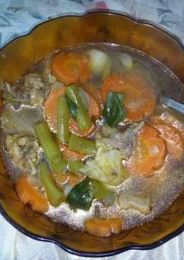 Sop daging sederhana