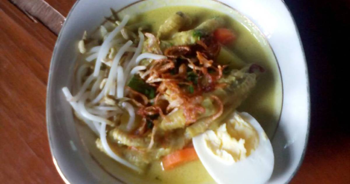 Resep Soto ayam medan ala Ny Agma