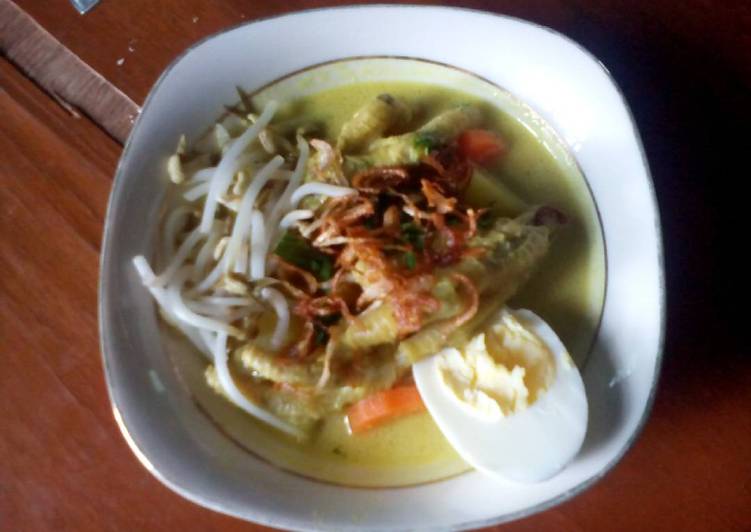 resep masakan Soto ayam medan