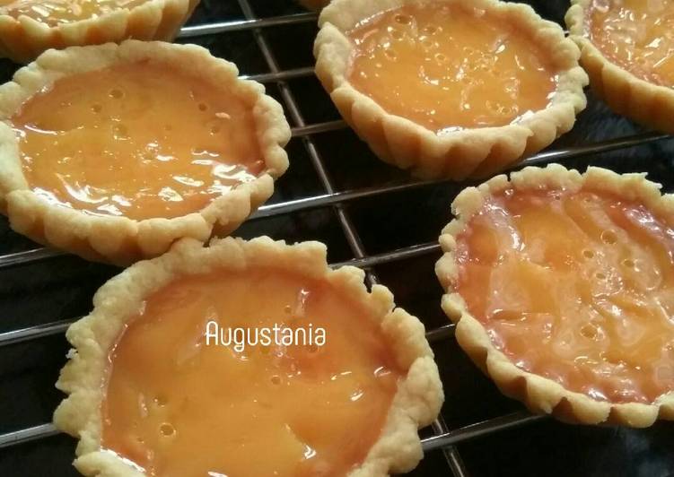 bahan dan cara membuat Pie Susu