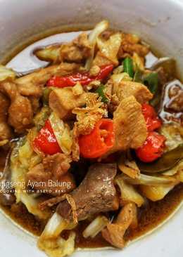 Tongseng ayam balung