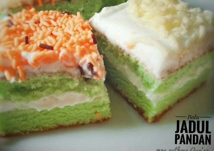 resep Bolu Jadul Pandan