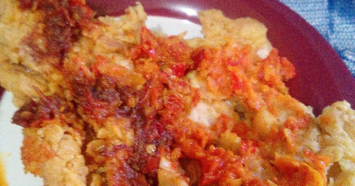 127 resep sambal ayam geprek enak dan sederhana - Cookpad