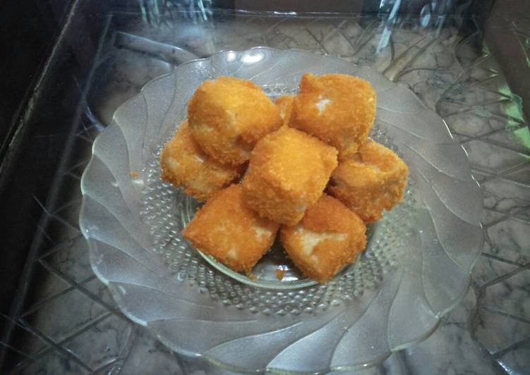 cara membuat Nugget Tahu Crispy