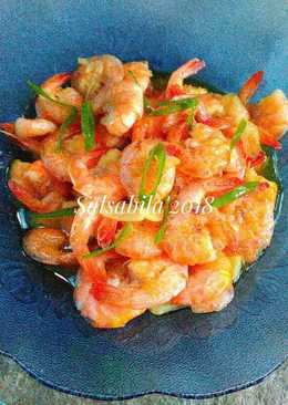 Udang saus mentega bawang putih