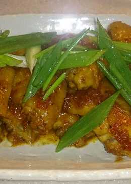 Ayam kecap rica rica